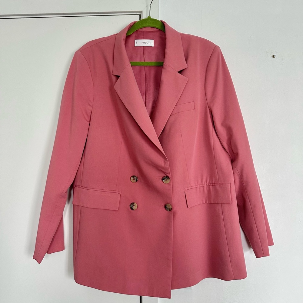Mango pink blazer